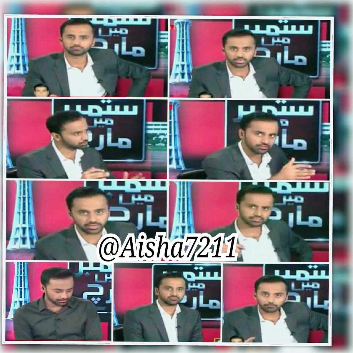 Aisha7211's tweet photo. @WaseemBadami in #SeptemberMainMarch
#BestHost #EnergeticHost 👌😍 https://t.co/dIjTbkDqBk