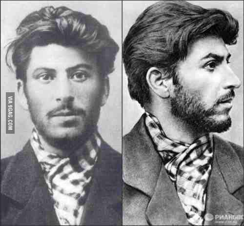 Goth Ms. Frizzle on X: "how do I get young stalin hair without showing my  barber a picture of joseph stalin https://t.co/QoLEY7nyEK" / X