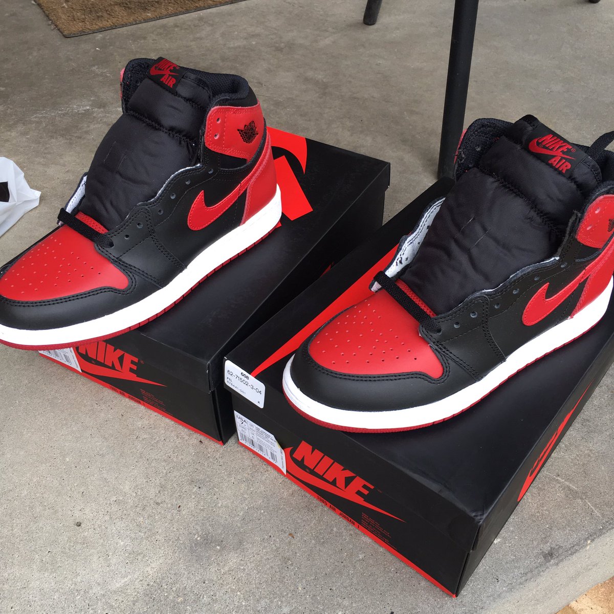 nauqadd's tweet photo. Jordan Banned 1's size 7 for sale... #Banned1 #Size7 https://t.co/LXYHHz55ZZ
