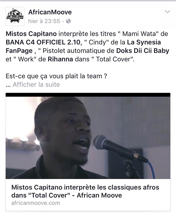 mistos_capitano's tweet image. Article sur #TotalCover @AfricanMoove1 thanks !!! TOTALBIEN 👍🏾🙌🏾 #ComeBackDuCapitano