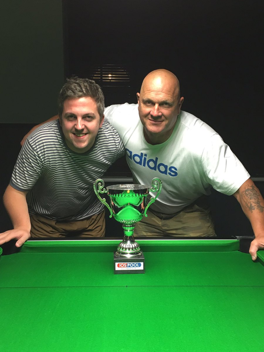 Neptunesnooker's tweet photo. Well done to Tony Gray on winning Bowry's Double Eliminator beating Matt Champ in the final!! 🎱🏆 https://t.co/j8l1cvO0vZ