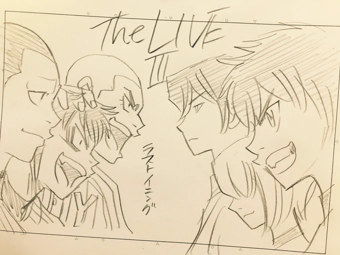 色紙に描ききれないと思ってはじめたイラストもいよいよ最後。
付き合ってくれたキャストの皆さん、ありがとうございました!

最終回、頑張ってください!(寺) 