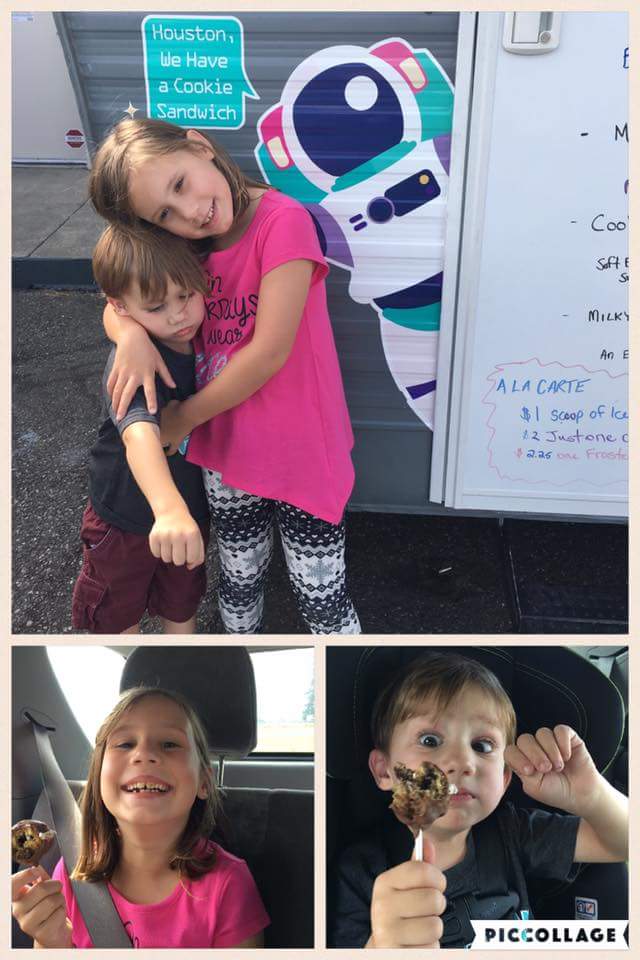 This is what we love to see! Happy sugar rush smiles for days! Come see us <a href="/gas/">Gas</a> and go chevron in burlington til 9pm