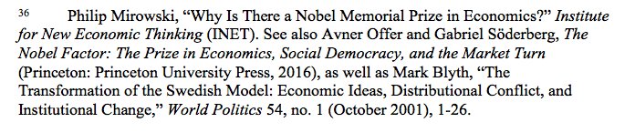 Nobel Prize in Economics was created as part of Riksbank bid for autonomy from democratic oversight <a href="/stefeich/">Stefan Eich</a>
