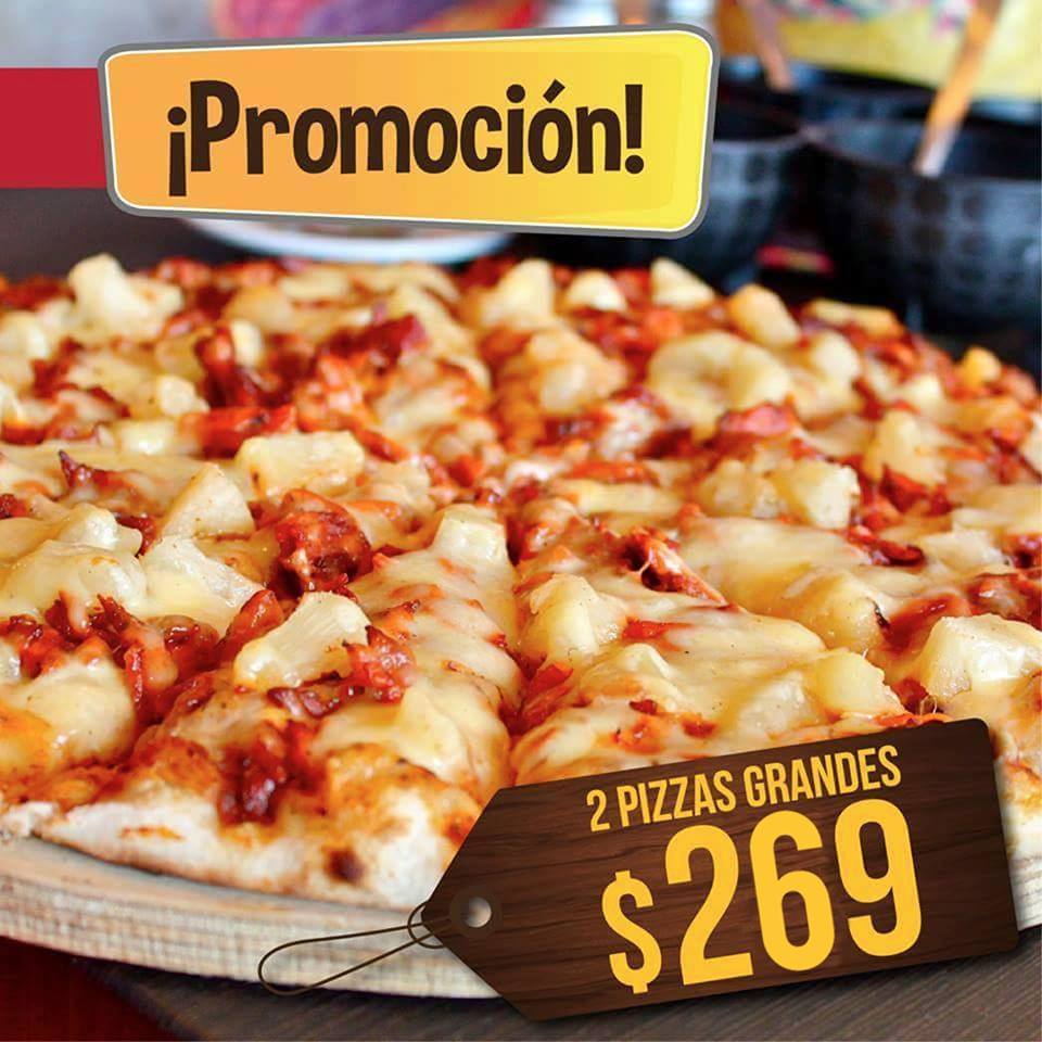 Este fin de semana disfruta con 2 pizzas de pastor a un súper precio. 
Promoción válida solo en servicio a domicilio