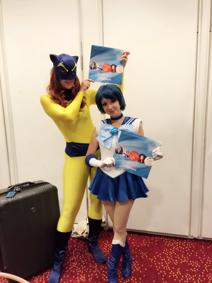 cosplay4acause's tweet photo. Thank you everyone who got a calendar and big thank you to @Djspider for coming by and signing! https://t.co/inIDHGUgBv