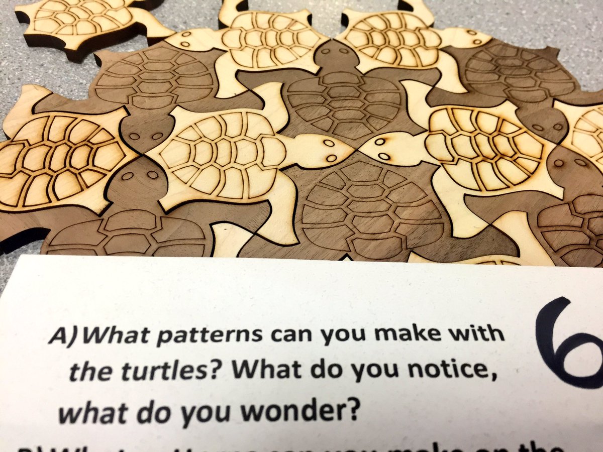 teaching_heart's tweet photo. First 424 class!!! These activities have made me excited about mathematics! #turninganewleaf #tepamath #turtlemath https://t.co/H1Q1Gyzgmd