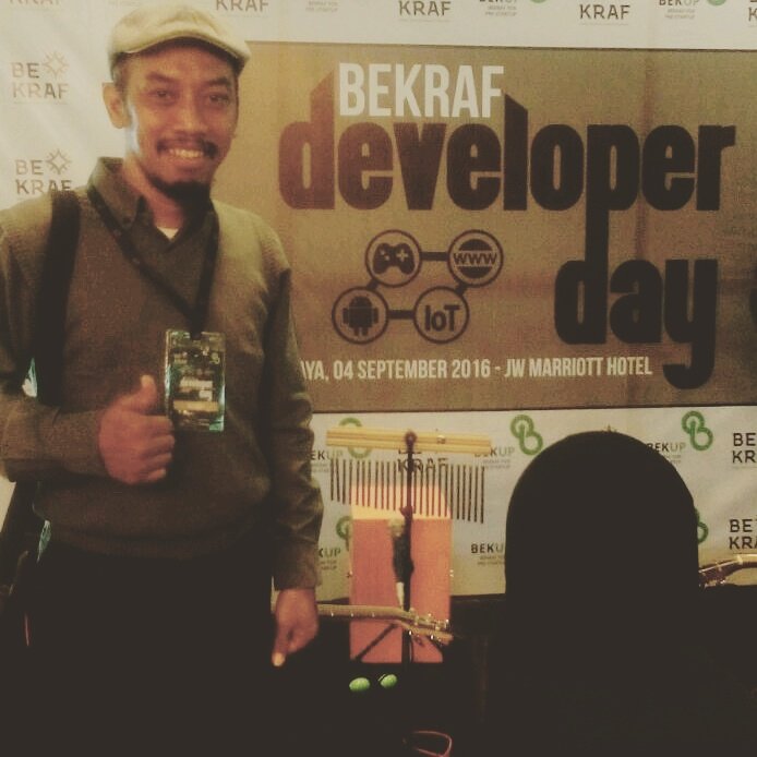 sangsurabaya's tweet image. Surabaya I&apos;m coming.... #bekrafdeveloperday @BekrafID @Triawan