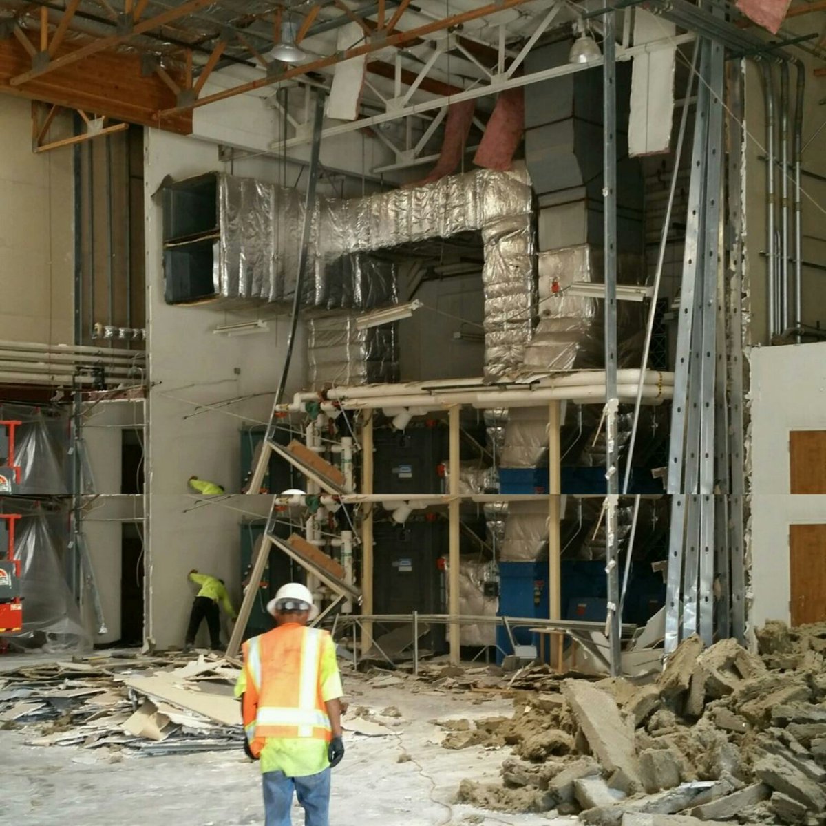 abf_const's tweet photo. Removing a chiller Room for Greenbrier in San Bernardino #demo #abfconstruction https://t.co/P9sTkYlDOl