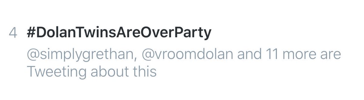 wrong__bitch__'s tweet photo. Lmao when the fandom is bored #DolanTwinsAreOverParty https://t.co/LWVaxNx5WO