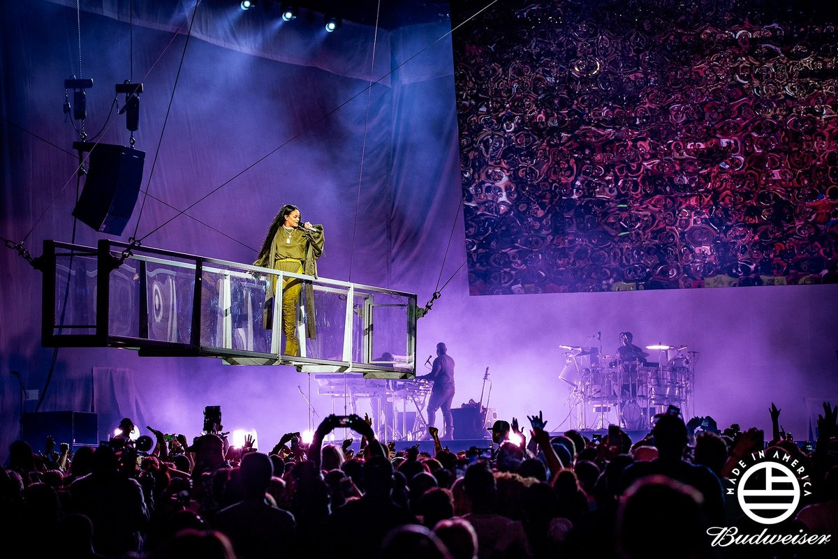 Resultado de imagem para rihanna made in america festival 2016