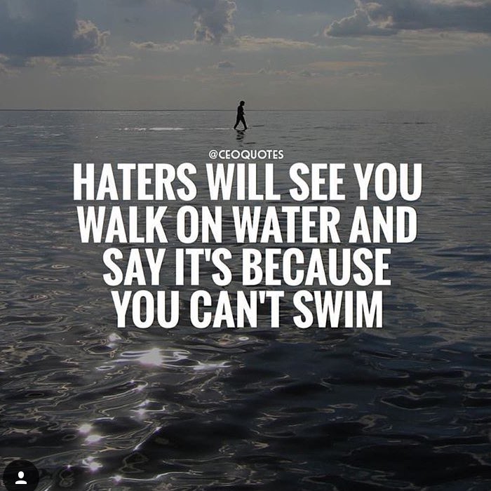 HighLivingQuote's tweet photo. Fuck the haters 🖕 https://t.co/MwXCZxi5I9