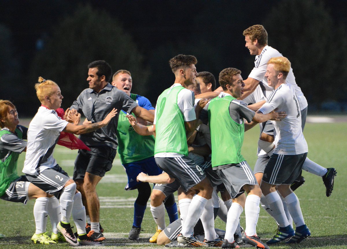 rbrobards's tweet photo. Ross Lindsay's goal in OT beat No. 4 Lindenwood-Belleville, 1-0, for @CUTigers_Soccer TONIGHT at Finley Stadium https://t.co/SuW3LLKP4o