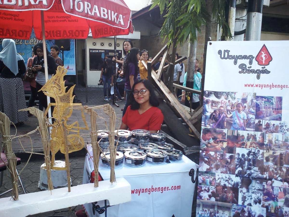 #KabarJogja <a href="/WayangBenges/">Wayang Benges</a>  Yuk, merapat d acr Toegoe Jogja Festival. Kita dolanan Wayang Suket