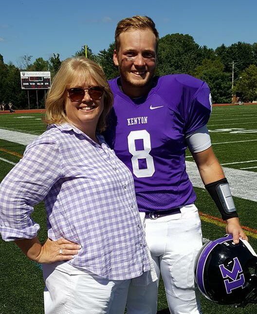 Great to see my kid this weekend and we got the win. Go Kenyon!!