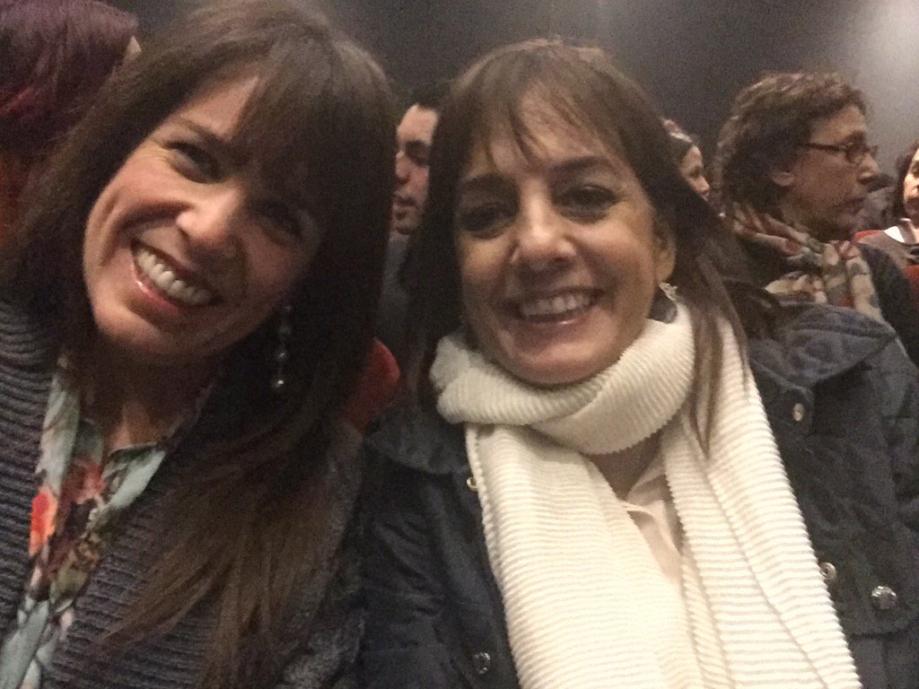 VertizPamela's tweet photo. #testrol❤️vers! Con @padelriol en el teatro Pirandello vamos a ver "Non Solum" festival Sala de Parto. https://t.co/n3spqU1Vmw