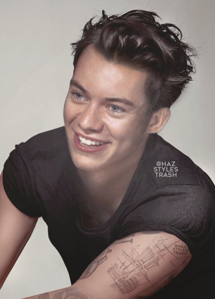 appreciatinghaz's tweet image. #AllTheLoveToHarry and the artists that draw incredible pictures of him😍 @hazstylestrash