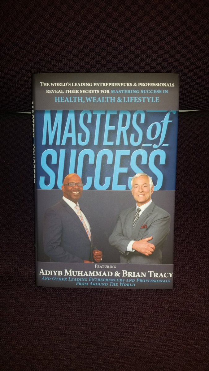adiybm's tweet photo. It's amazing how many listen to you when you are a best selling author. Thank you "Masters of Success" https://t.co/zK8svJvRsB