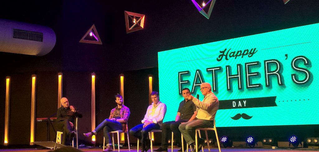 SoniaCuff's tweet photo. 4 great fathers discussing family, children & fatherhood. Love my church. #fathersday #c3BD #C3 https://t.co/2nld6tMZAV