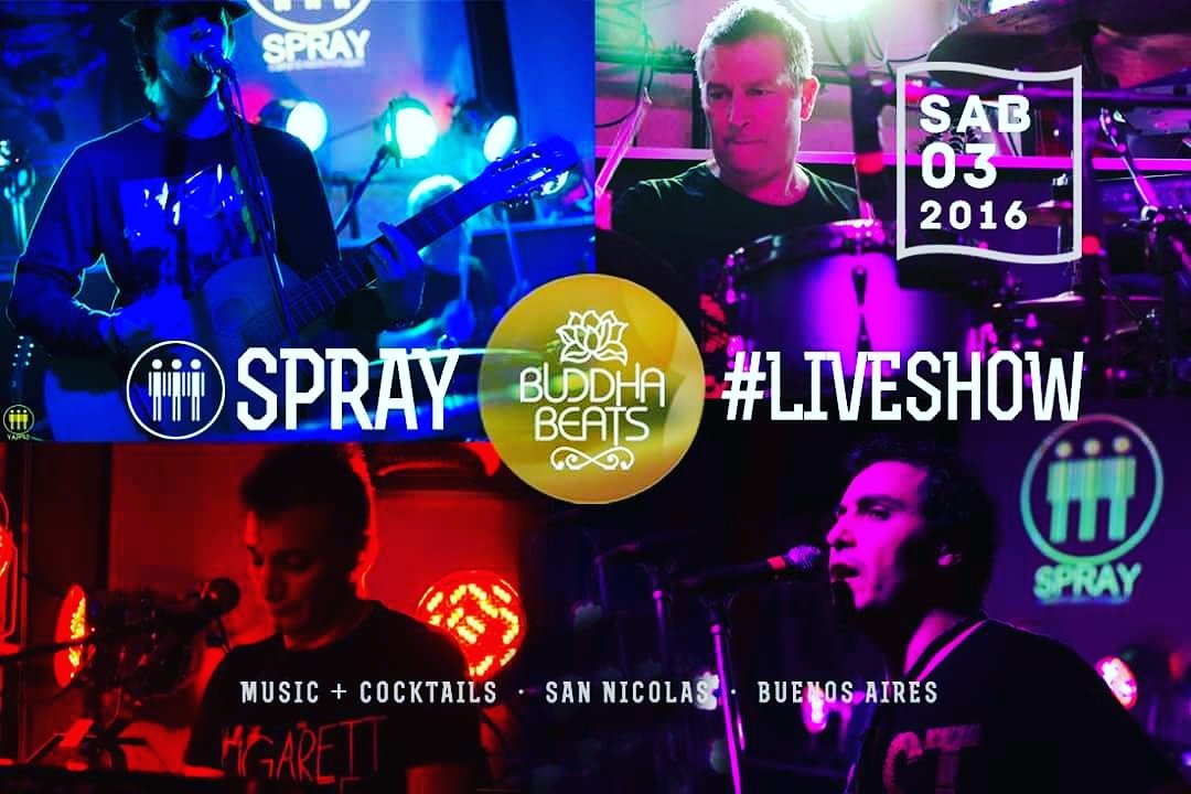 SprayLaBanda's tweet photo. Hoy Show en @BuddhaBeatsN San Nicolas https://t.co/nTCZAX1zAx