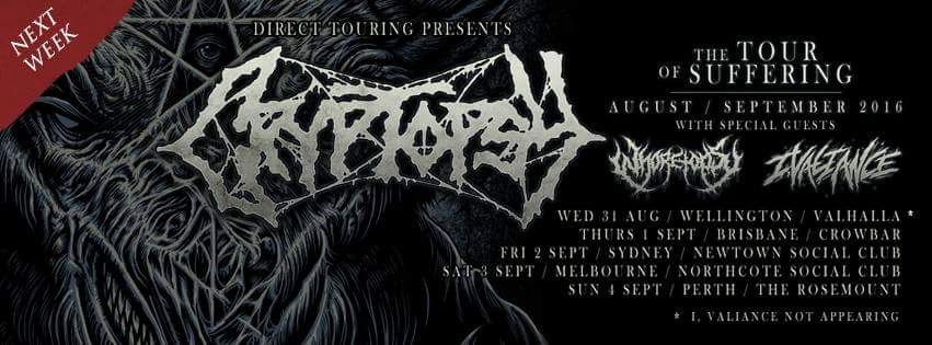 jessimathews's tweet photo. Tonight in Perth - @cryptopsyband at @RosemountHotel https://t.co/LiEZ63bdtj
