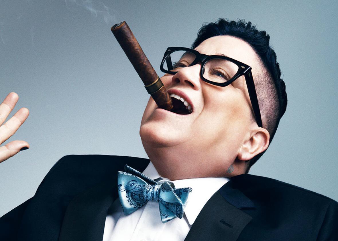 OITNBCastAs's tweet photo. @realleadelaria as a cigar smoking cat 😾💨 #OITNB https://t.co/5DnKEkObEV