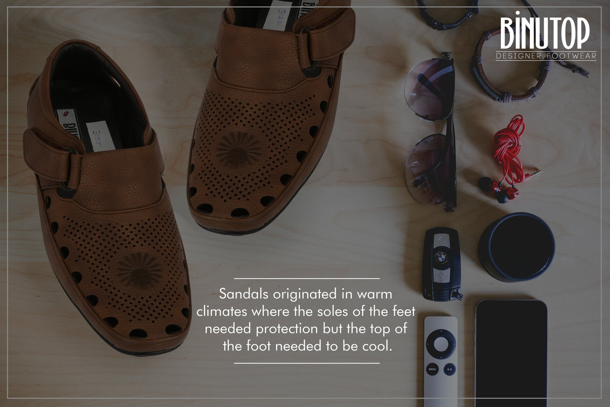 binutop sandals