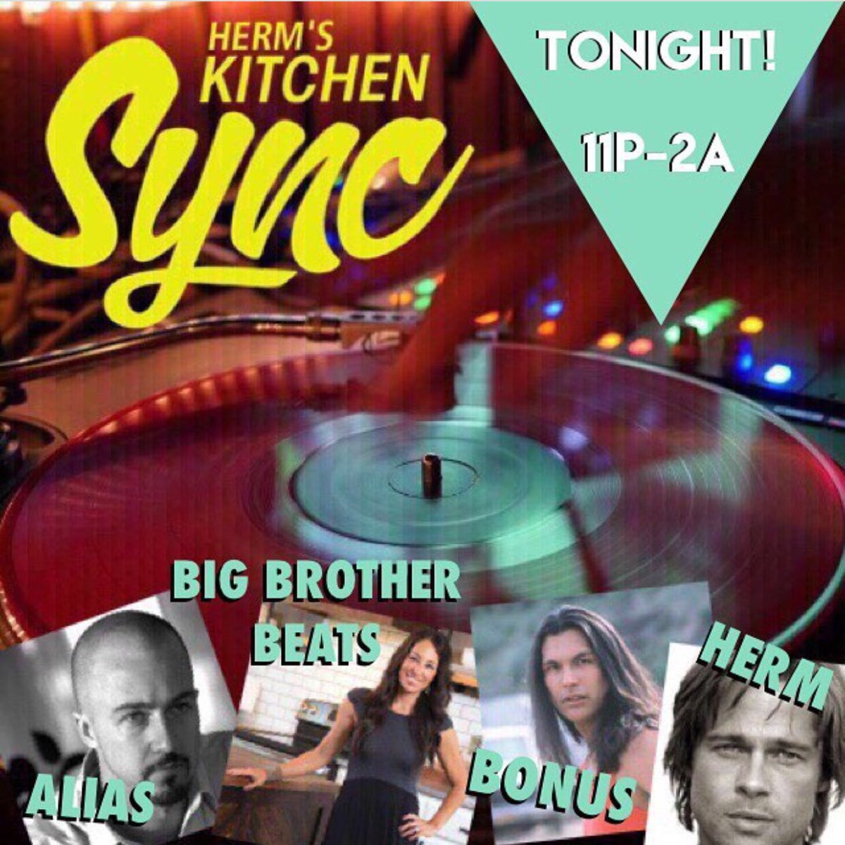 wearebugginout's tweet image. Lots hip hop djs at la Cocina tonight. #kitchensync
