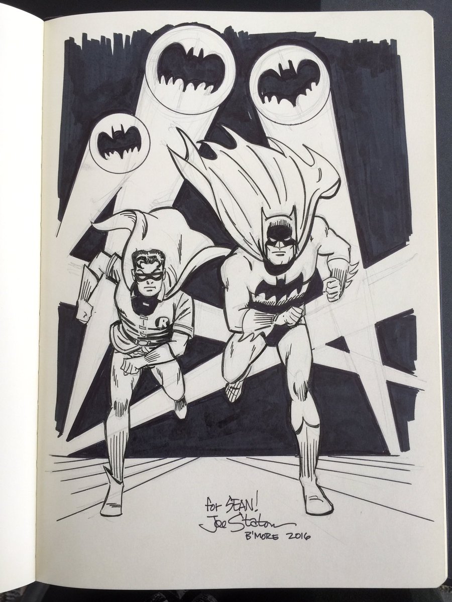 #bcc2016 My Joe Staton sketch from BCC 2016.  Wow! #joestaton