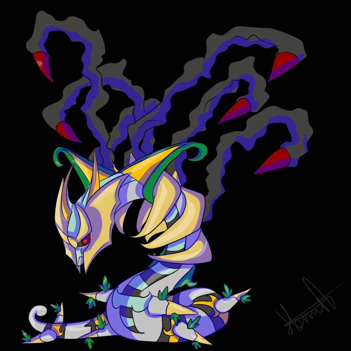 NeonAngel8096's tweet photo. @Trickywii made another one ^.^ i call it Serperiatina #TrickyFusion https://t.co/ZLHTpX6yHR