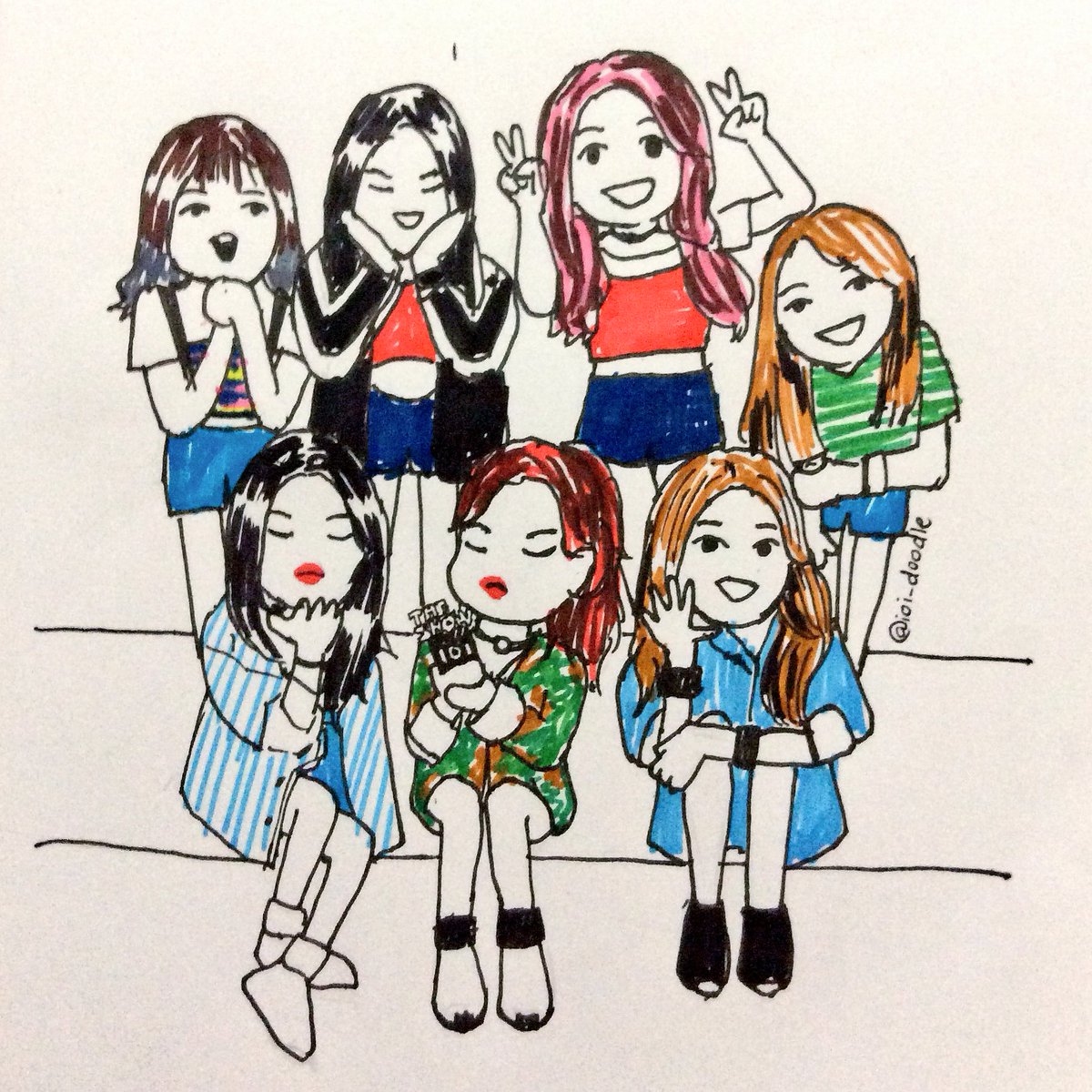 ioi_doodle's tweet photo. IOI at The Show ⭐️ #IOI5thWin
[Requested by @AinaAmirahh]
#아이오아이 #IOI #ioi_doodle https://t.co/KEvJpLwj3f