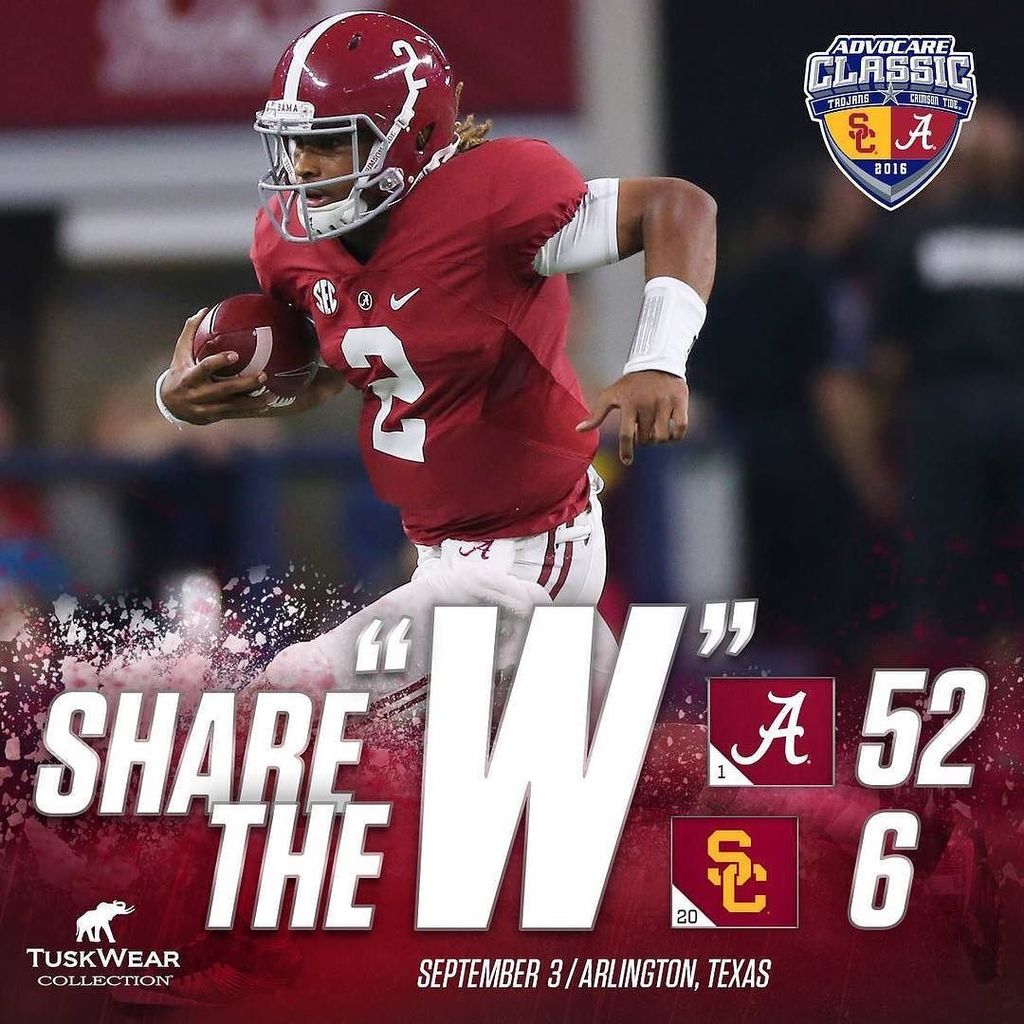 RyanForgey's tweet image. #rolltide baby! #20usc commandingly beaten. #letsroll #rtr #alabamacrimsontide