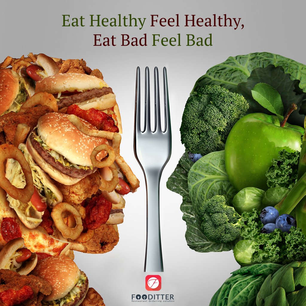 fooditterapp's tweet photo. eat healthy, feel healthy, #eat bad, feel bad! #eatfresh #healthyfood  #fooditter https://t.co/T1j0b2Wbj5 https://t.co/204bbprzJl
