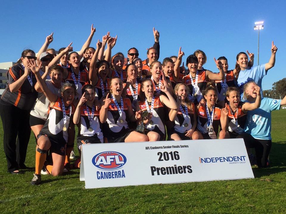 MolongloFC's tweet photo. PREMIERS 🏆

What a day, what a year. 

#AFLCBRFinals #MightyPack #Premiers https://t.co/JTzZMY8aMD