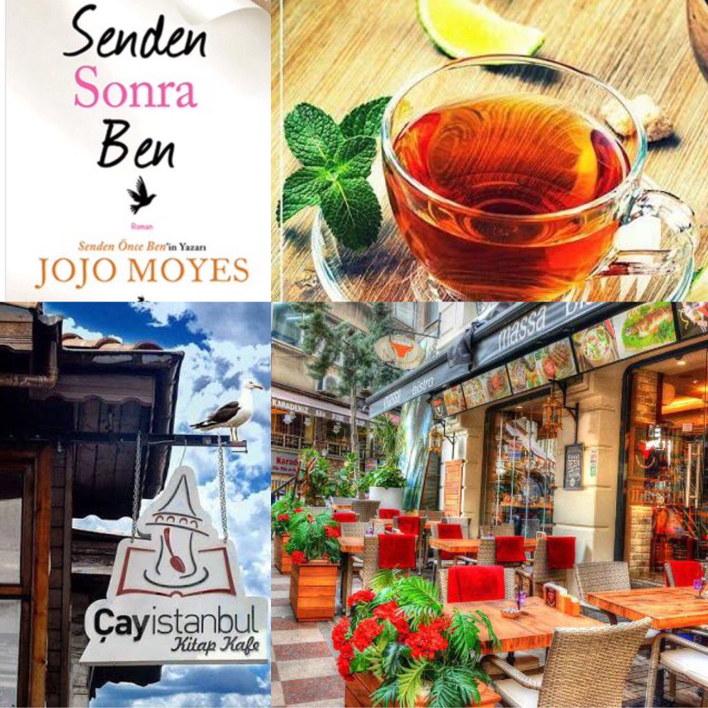 Harika bir mekan👍                 Harika bir kitap 📚         Harika bir çay☕️                    Harika bir dost😎