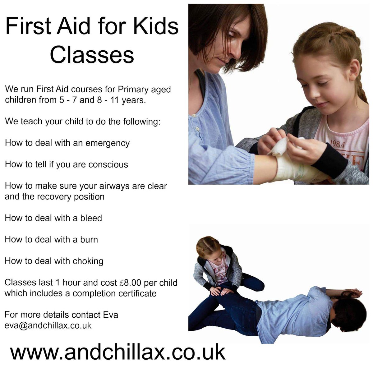 Yesterday my 9 year old became my  #firstaider in an #emergency! Next course 15th Oct in #SE19 <a href="/SE19kids/">SE19 KIDS</a>