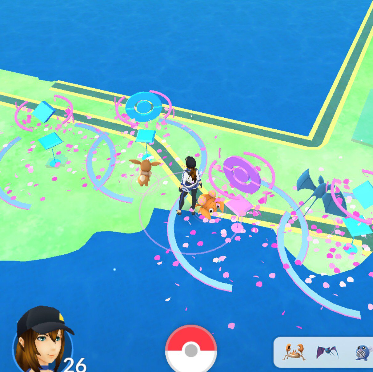 イーブイ ブイブイ ポケモンgoのおすすめのポイントの 福岡県遠賀郡芦屋町 玄海国定公園の洞山 ここはポケストップが４つあり ルアーもよく使用されていますブイ ポケモンgo 遠賀郡 芦屋 レアポケモン ラプラス 福岡 T Co Jen0jwdc2c