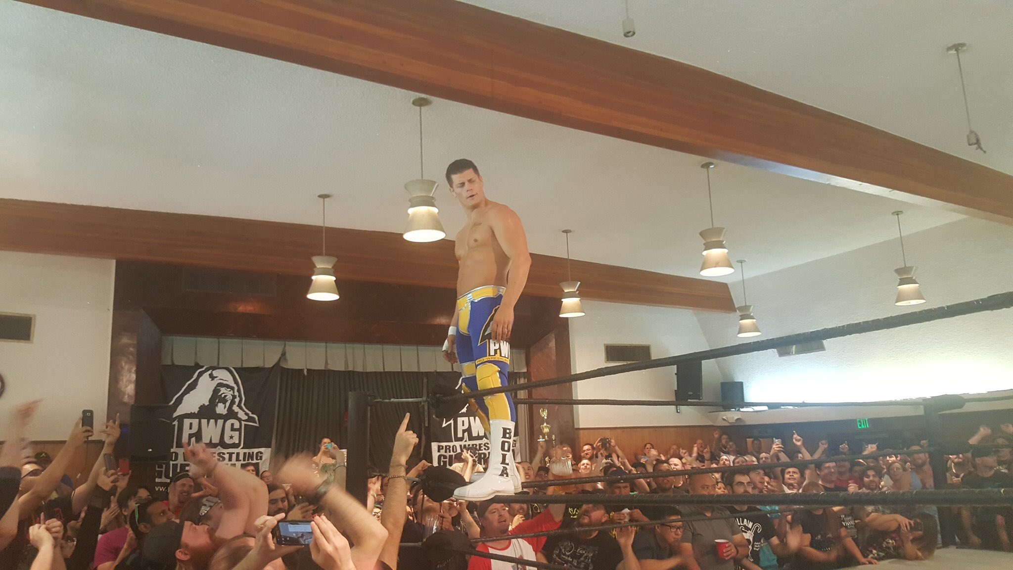 Cody Rhodes on Twitter "Round 1 (survived) OfficialPWG BOLA2016 Championship to be determined
