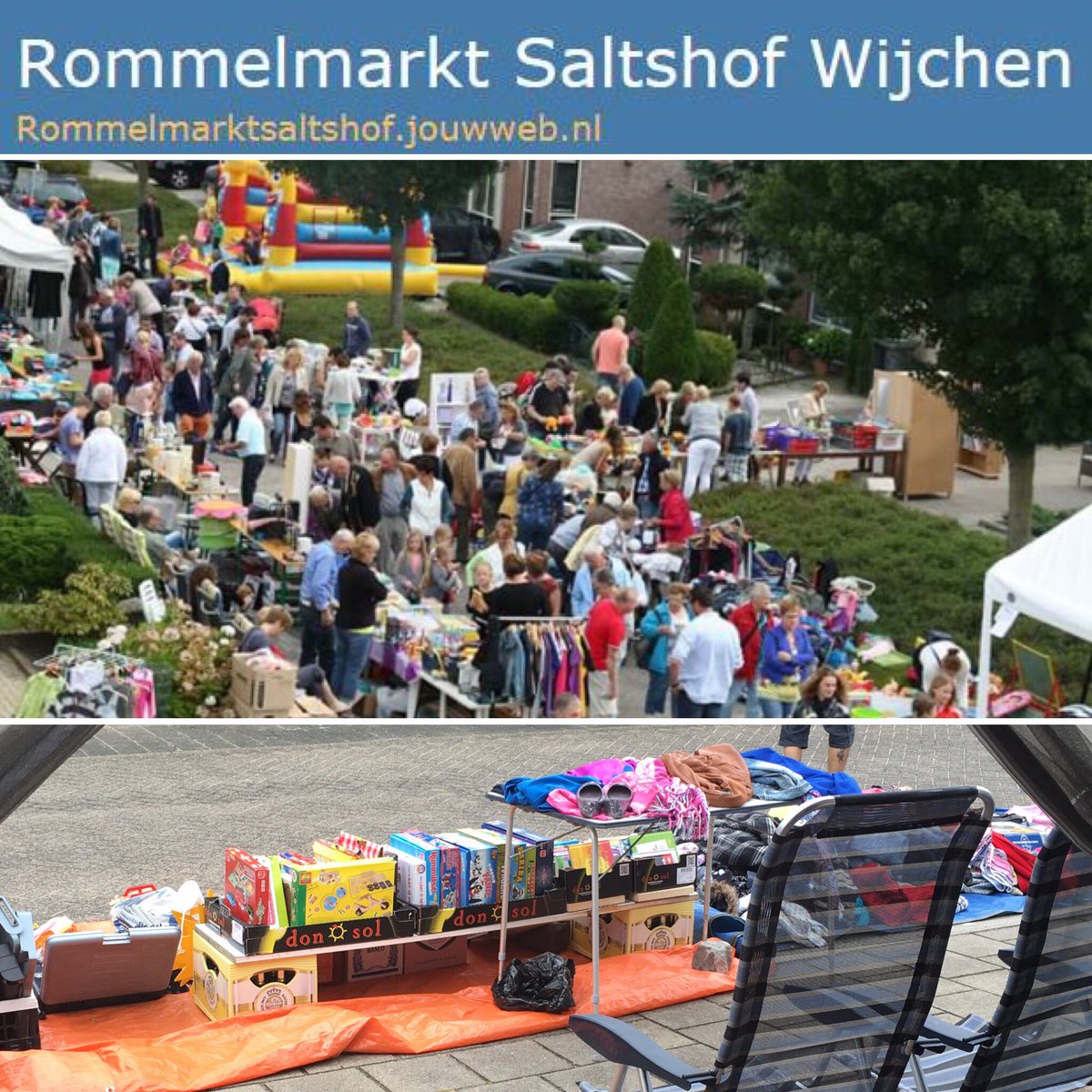 En we zijn open! 
Rommelmarkt Saltshof 33e straat 
#kijkenkijkenwelkopen #opruiming #koopje #🎤🎪☕️🌭
<a href="/saltshof33markt/">rommelmarkt Saltshof</a>