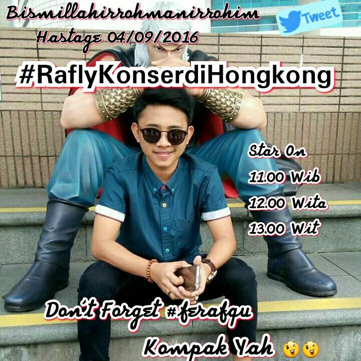 #RaflyKonserdiHongkong