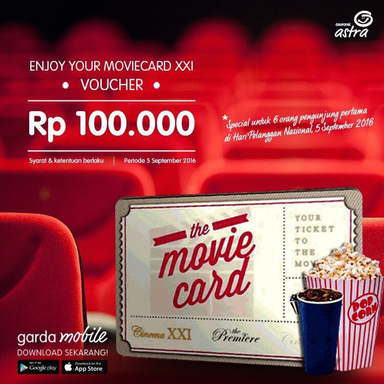 Jgn lupa download Garda Mobile Otocare atau Medcare &amp; tunjukkan pop up info ini ke CSO Garda Center kami #harpelnas