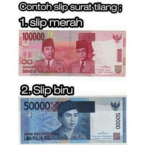 Meme Comic Indonesia on Twitter: "Contoh slip surat tilang 