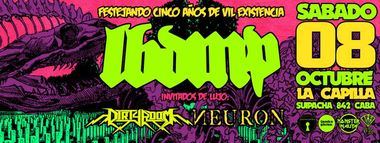 LBDMP's tweet image. SABADO 8/10 -  21HS LOS BUSCADORES DEL MOVIMIENTO PERPETUO FESTEJAN 5 AÑOS DE VIL EXISTENCIA
facebook.com/events/8981186…