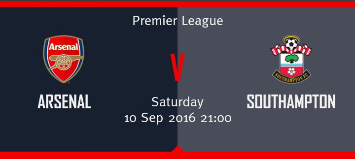 Pertandingan berikutnya #PL pekan 4, Arsenal v Southampton. Sabtu 10/09 pk 21:00 WIB. Siaran langsung beIN Sports 1.