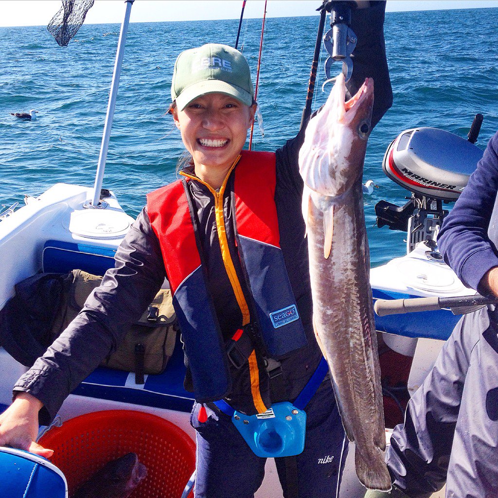 Catch of the day- 6pound Ling. Fishing in West Cork, Ireland sure is encouraging!