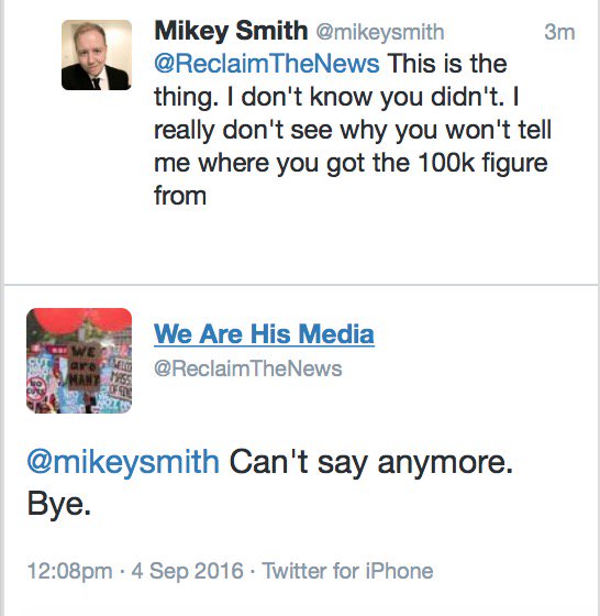 mikeysmith's tweet photo. "His media" ladies and gentlemen. https://t.co/6KIVOg7IsA