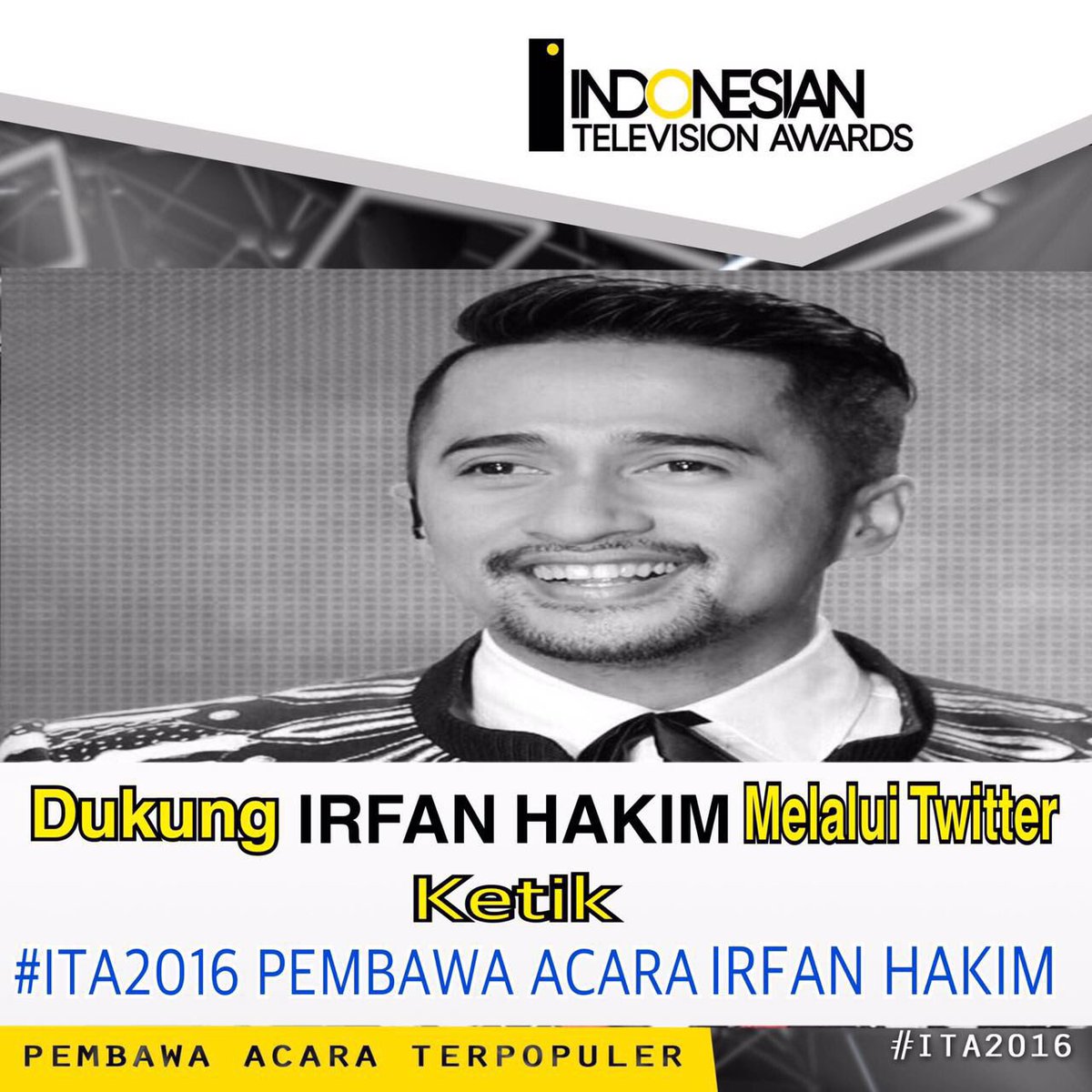 Ayoooo buat irwanQu semua....dukung a @irfanhakim dengan cara....