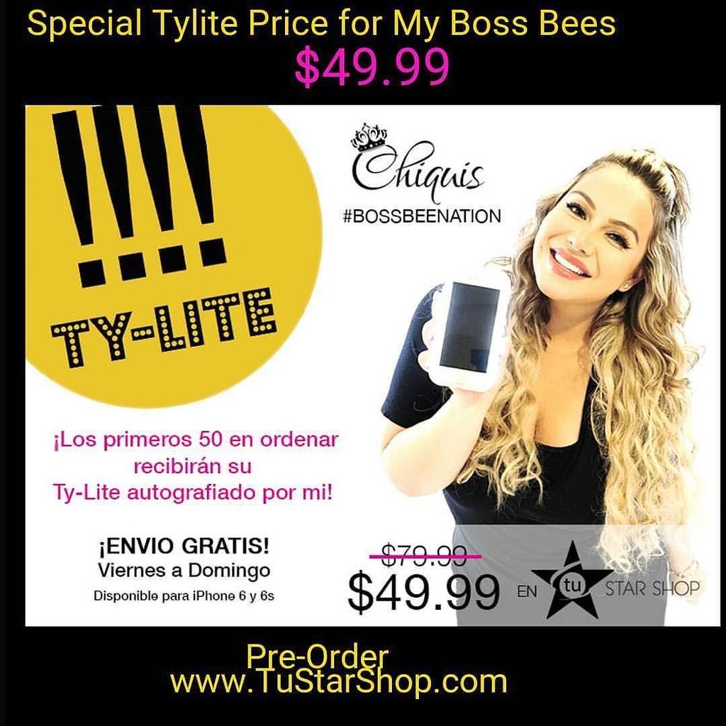tytryone's tweet photo. #Reposting @chiquisfann Hey #BossBees and #BossKings hurry and Preorder your #Tylite first… https://t.co/8IsL8XuvZa https://t.co/UHJORwMG8W