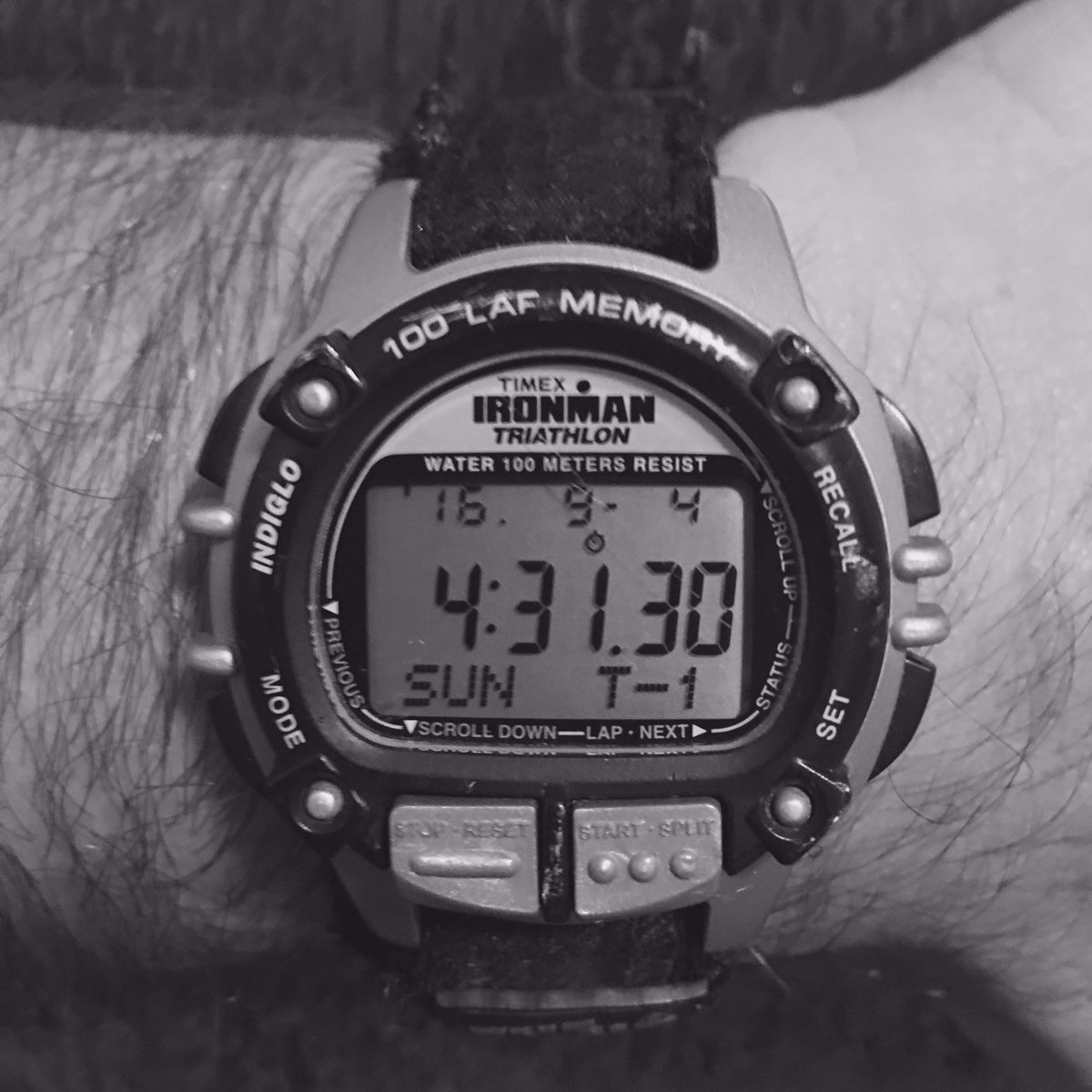 timex ironman velcro strap