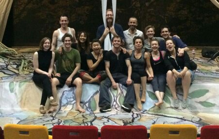 MrPerryMoore's tweet photo. Final show of #PeterPaninScarlet @OxfordPlayhouse Gonna miss this lovely lot! https://t.co/Wg0DcHonUv